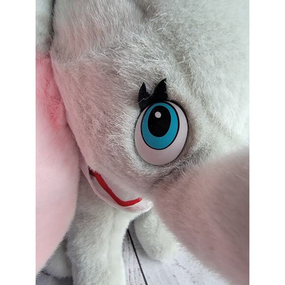 Vintage Disneyland Dumbo 12in Plush Stuffed Animal With Tag - Picture 3 of 11